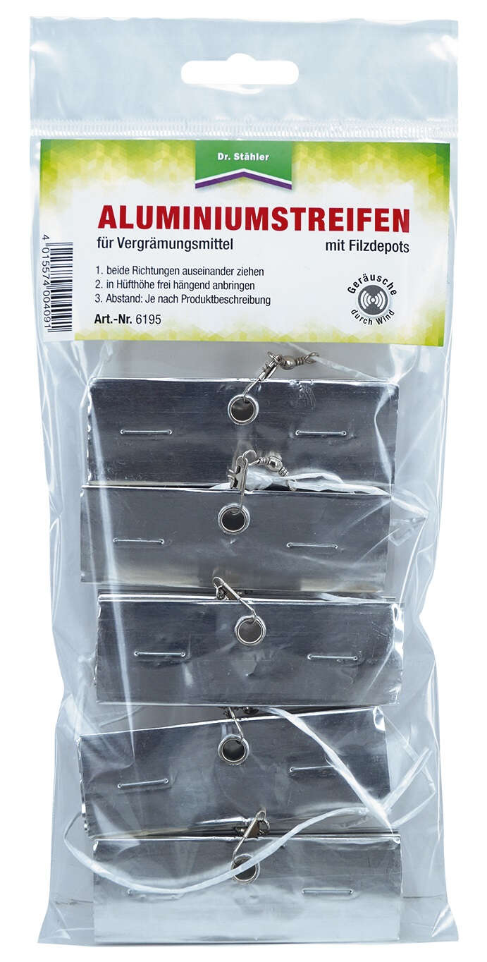 Dr. Stähler Garten-Apotheke Aluminiumstreifen mit Filzdepots